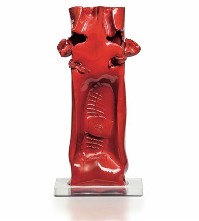 Giacinto Cerone (1957-2004), Ceramica rossa, 2002