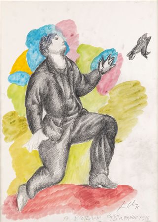 Sandro Chia (1946), Senza titolo, 1986