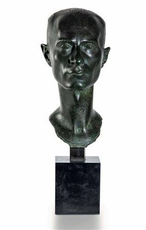 Francesco Messina (1900-1995), Ritratto di Indro Montanelli, 1950