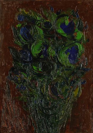 Ennio Morlotti (1910-1992), Fiori, 1958-1965 ca