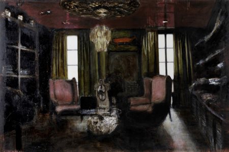 Matteo Bergamasco (1982), Interno spirituale con ippopotamo, 2004