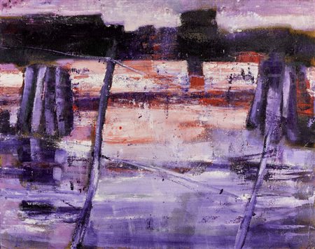 Giovanni Frangi (1959), Violet Night, 1999