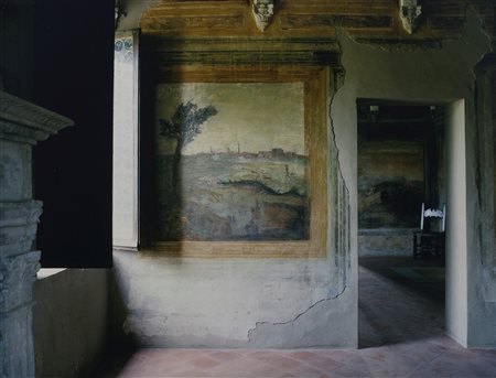 Luigi Ghirri (1943-1992), Reggio Emilia, 1985 – Casa dell’Ariosto  Da Il profilo delle nuvole (portfolio n. 33/100), 1985 (stampato 2002)