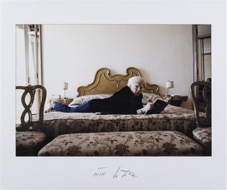 Nino Lo Duca (1940), Ritratto di Andy Warhol a Napoli