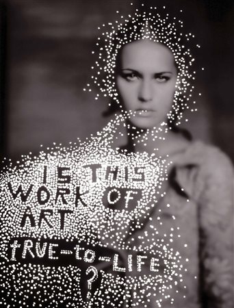 Daniele Buetti (1955), Is this work of art true-to-life?, 2010