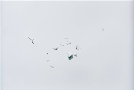 Francesca Rivetti (1972), Polittico serie "Rotti", 2008  Corno porta Fortuna, Palloncino, Souvenir d'Italia (stampa 2010)