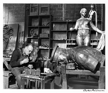 Robert Doisneau Midi à la fonderie Rudier 1949

Stampa fotografica alla gelatina