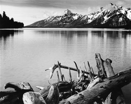 ANSEL ADAMS Jackson lake and the Tetons 1965

Stampa fotografica vintage alla ge