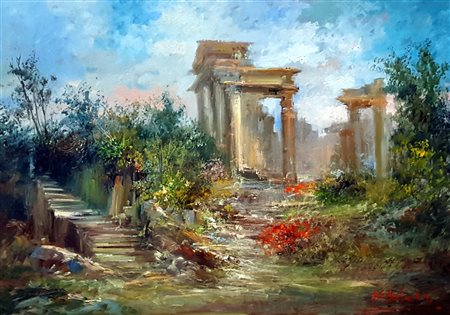 NORBERTO MARTINI, Antiche vestigia, 1990