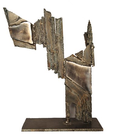 Luciano Perfetti (1969) WALKING LIFE ferro saldato e lucidato, cm...