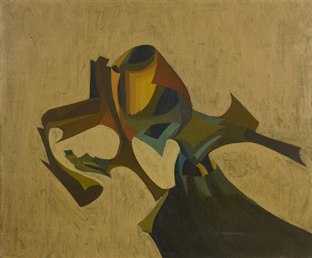 Giancarlo Pozzi (1938) CARCASSA olio su tela, cm 50x60 firma e data sul...