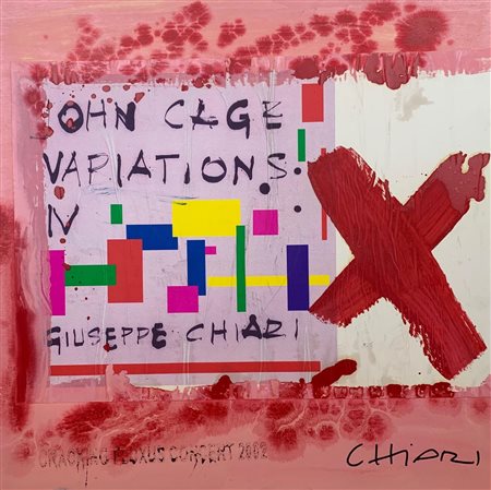 Giuseppe Chiari (1926 - 2007) CRACKING FLUXUS CONCERT 2002 - JOHN CAGE...