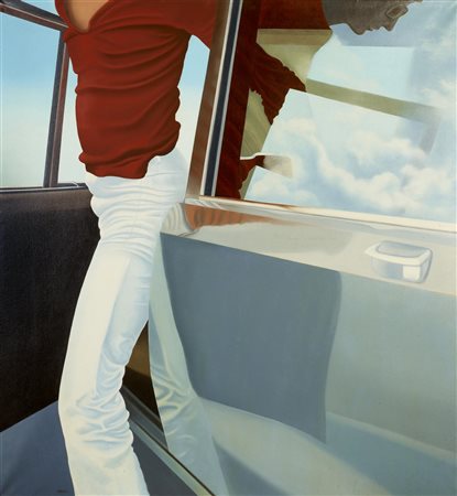 Iginio Iurilli RIFIUTO acrilico su tela, cm 130x120 firma Esposizioni X...