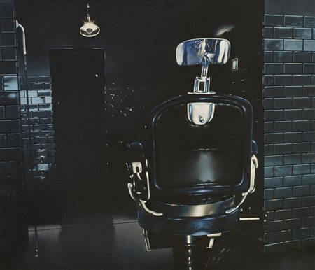 Marco Fidolini (1945) DAL GABINETTO TERAPEUTICO II olio su tela, cm 60x70 sul...