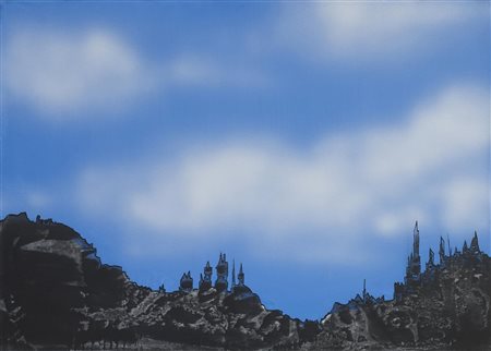 Antonio Carena (1925) FAVOLA 4 acrilico su tela, cm 48x68 sul retro: firma e...