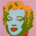Andy Warhol (1928 - 1987) MARILYN MONROE (MARILYN) serigrafia, cm 91,5x91,5;...