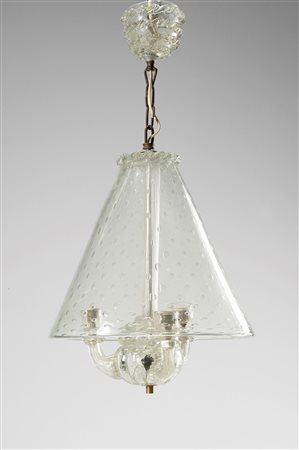 Ercole Barovier - Suspension chandelier, 1940 ca.
