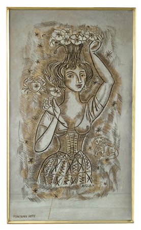 Fontana Arte - Mirror, 1950 ca.