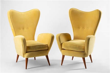 Manifattura Italiana - Two armchairs, 1950 ca.