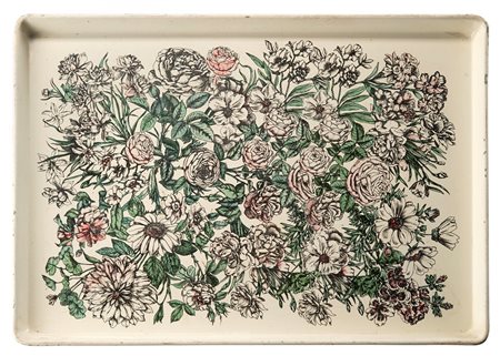 Piero Fornasetti (1913-1988)  - Folding table, 1950 ca.