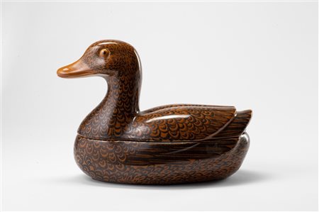 Piero Fornasetti (1913-1988)  - Case in ceramic, 1960 ca.