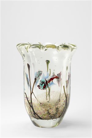 Gino Cenedese (1907-1973)  - "Acquario" vase, 1950 ca.