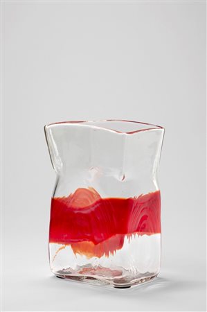 Fulvio Bianconi (Padova 1915-Milano 1996)  - Rare vase "Mazzega", 1960 ca.