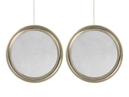 Sergio Mazza (1931)  - Pair of "Narciso" mirrors, 1969