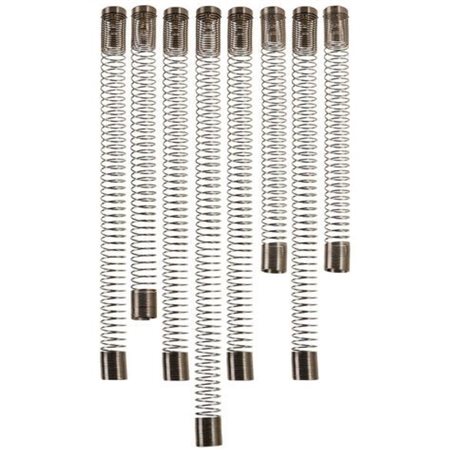 Angelo Mangiarotti - Group of eight "Molla" lamps, 1974 ca.