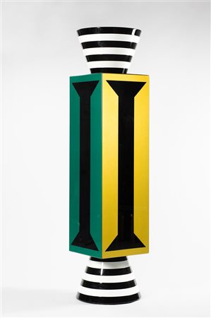 Alessandro Mendini e Alessandro Guerriero, - Column “Collezione Ollo", 1990