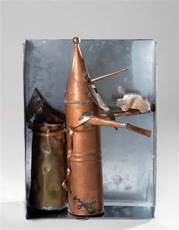 Riccardo Dalisi (Potenza 1931)  - Untitled (pinocchio con le ali)