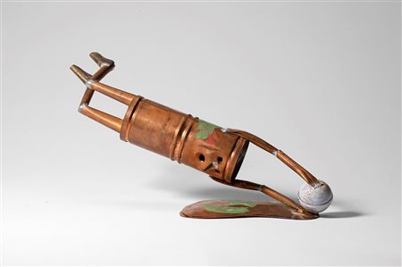 Riccardo Dalisi (Potenza 1931)  - Untitled (goalkeeper)