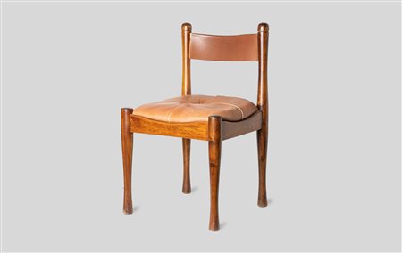 Silvio Coppola per Bernini (Brindisi 1920-Milano 1985)  - Set di sei sedie da tavola