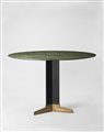 Ignazio Gardella - Table in enamel steel and brass, 1950 ca.
