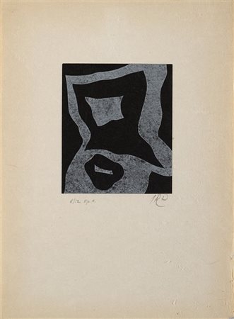 Hans Arp "Voilier I-III-IV-V-VI, da Le Voilier dans la forêt" 1957
cinque incisi