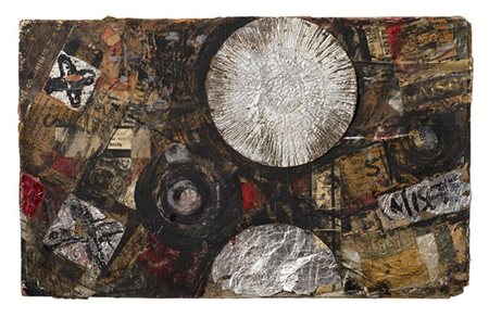 Franz Beer "Senza titolo" 1953
collage su tavola
cm 19x30
Inscritto al retro

Pr