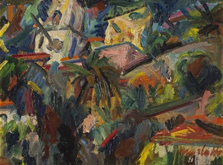 Ennio Morlotti "San Remo" 1940
olio su tela
cm 30x40
Firmato in basso a destra