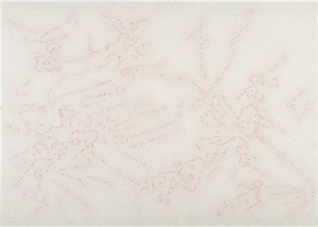 Dadamaino "Costellazioni (rosso rosso)" 1986
inchiostro su carta
cm 51x73
Firmat