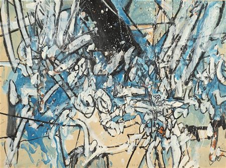 Valerio Adami "Ecce Homo" 1960
tecnica mista su carta
cm 35x47
Firmato, titolato