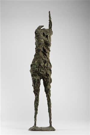 Vittorio Tavernari "Figura femminile con braccio levato" 1957-58
bronzo
h cm 89