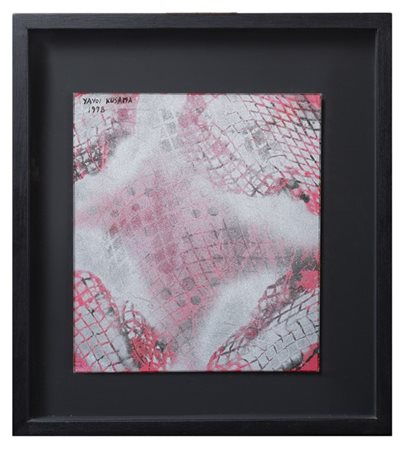 Yayoi Kusama "Akaneiro no Tabiji wo Yuku - Heading on a Madder Red Journey" 1978