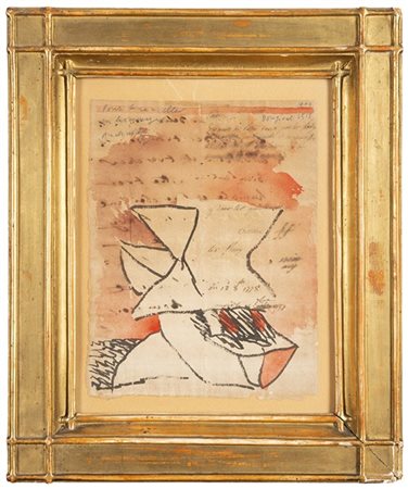 Pierre Alechinsky "Senza titolo" 1970
tecnica mista su carta
cm 24x18,5
Firmato