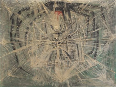 Cesare Peverelli "Senza titolo" anni '50
olio su tela
cm 60x80

Provenienza
Coll