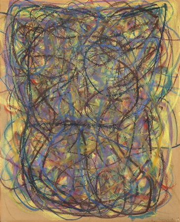 Tancredi "Senza titolo" 1959
tecnica mista su carta
cm 44,5x37
Firmato, dedicato