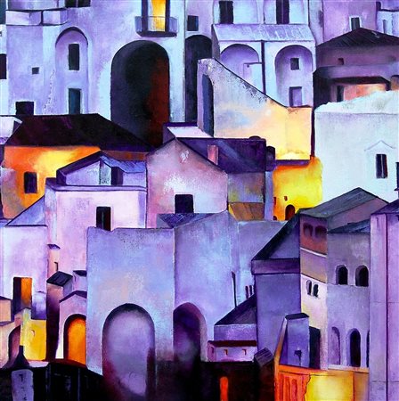 GABRIELLA MAINO, Prime luci a Matera, 2019