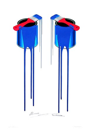 GIUSEPPE FORTUNATO, Paint cans, 2019