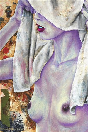 LEONARDO VECCHIARINO, Capelli bagnati, 2019