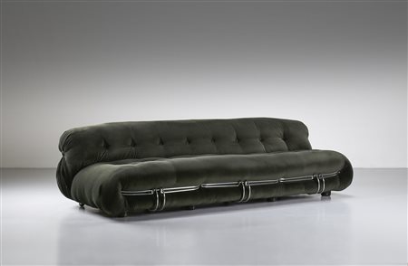 SCARPA AFRA (1937 -2011) & TOBIA (n. 1935) - Divano modello Soriana, produzione Cassina, 1970. .