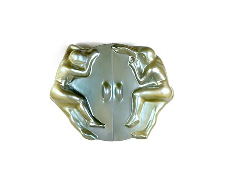 JACQUET ALAIN (1939 - 2018) - Parete da bar anni '70.