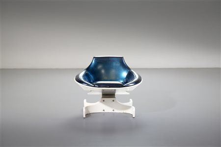COLOMBO JOE (1930 - 1971) - Poltrona modello Sella 1001, produzione Comfort, 1963.